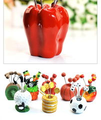 创意不锈钢水果叉 懒人生活提升实用新选择